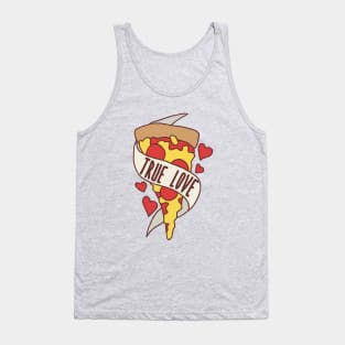 True love Pizza Tank Top